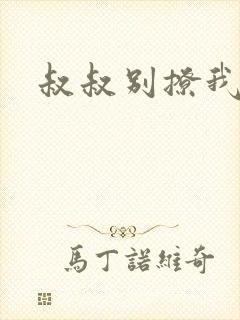 叔叔别撩我封面