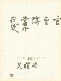 我当阴曹官的那几年封面