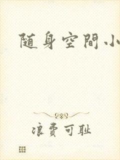 随身空间小说封面