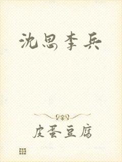 沈思李兵