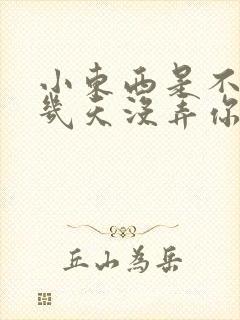 小东西是不是好几天没弄你了