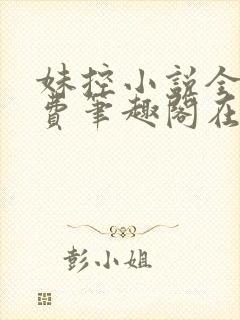 妹控小说全文免费笔趣阁在线阅读