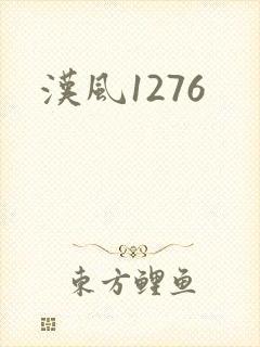 汉风1276封面