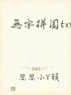 无字拼图txt