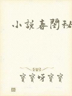 小说春闺秘史
