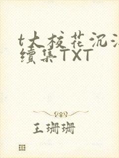 t大校花沉浮录续集TXT