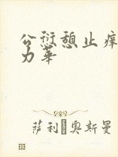 公愆憩止痒古悦力华