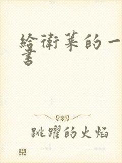 给卫莱的一封情书