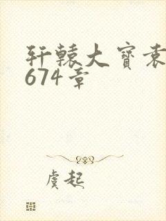 轩辕大宝袁雪妃674章