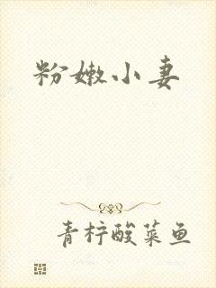 粉嫩小妻