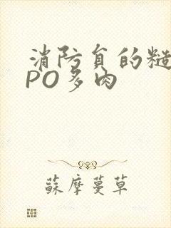 消防员的糙汉文PO多肉封面