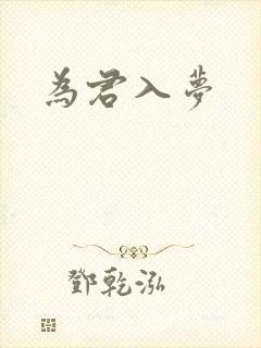 为君入梦封面