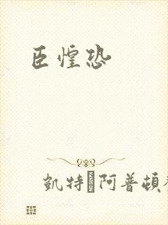 臣惶恐封面