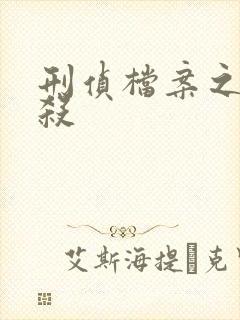 刑侦档案之血谜杀封面