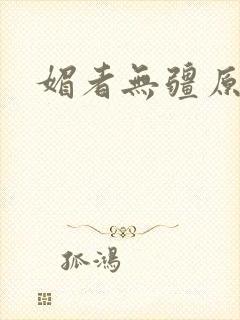 媚者无疆原著