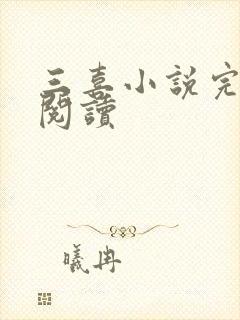 三喜小说完整版阅读