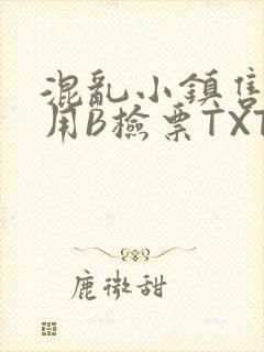 混乱小镇售票员用B检票TXT