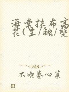 海棠抹布高岭之花(生/触/双)