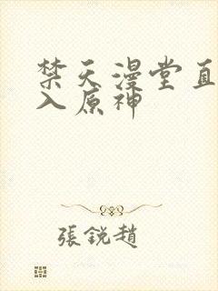 禁天漫堂直接进入原神