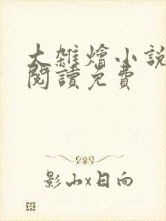 大杂烩小说全集阅读免费