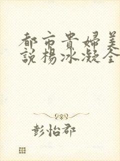 都市贵妇美腿小说杨冰凝全文阅读