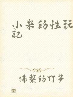 小米的性玩具日记封面