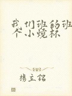 我们班的班花是个小烧杯封面