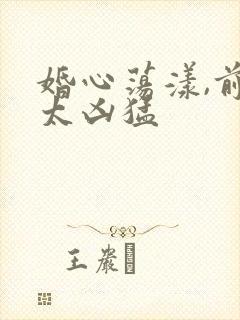 婚心荡漾,前夫太凶猛