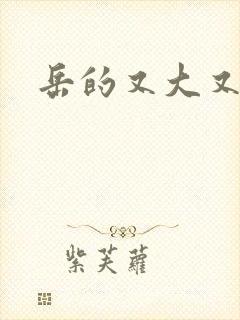 岳的又大又肥