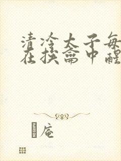 清冷太子每日都在挨龠中醒来小说