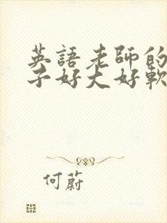 英语老师的小兔子好大好软水