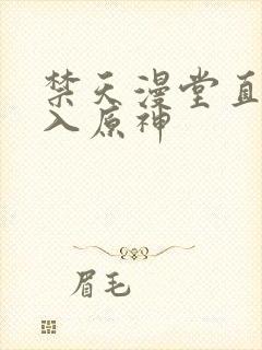 禁天漫堂直接进入原神