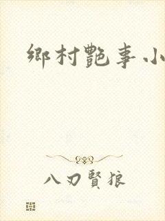 乡村艳事小说