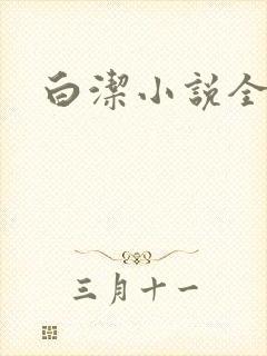 白洁小说全文