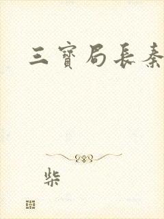 三宝局长秦守仁封面