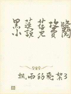 黑莲花攻略手册小说免费阅读