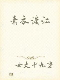 素衣渡江封面