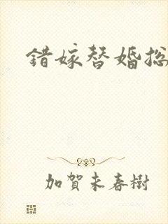 错嫁替婚总裁