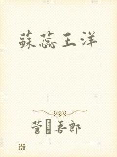 苏蕊王洋