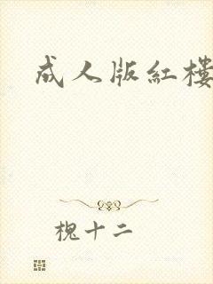 成人版红楼梦
