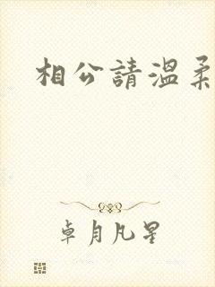 相公请温柔一点