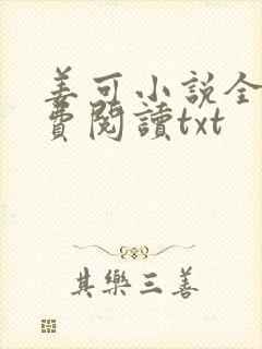 姜可小说全文免费阅读txt
