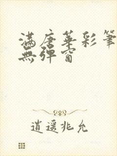 满唐华彩笔趣阁无弹窗封面