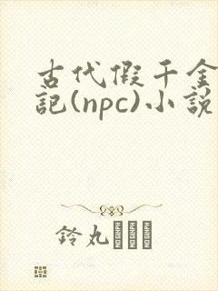 古代假千金挨日记(npc)小说封面