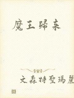 魔王归来封面