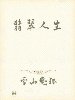 翡翠人生封面