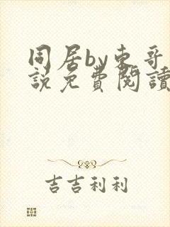 同居by东哥小说免费阅读全文无弹窗