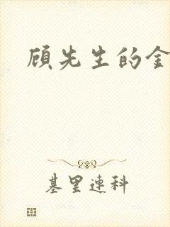 顾先生的金丝雀封面