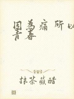 因为痛 所以叫青春