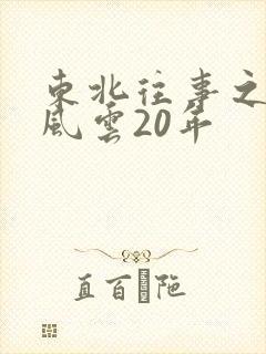 东北往事之黑道风云20年